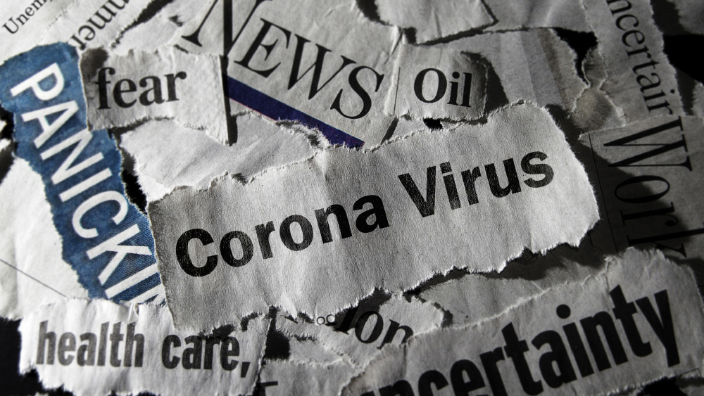 Coronavirus and pandemic related newspaper cuttings